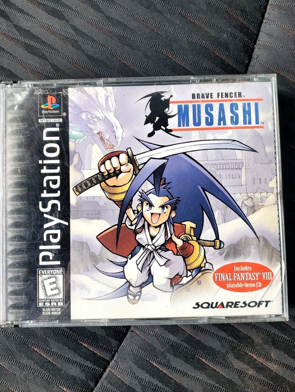 Playstation: Musashi - Brave Fence (squaresoft) Book Included